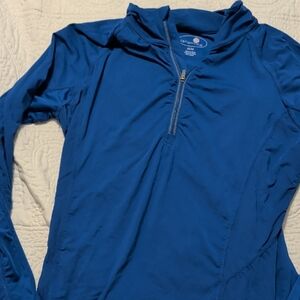 Tangerine Women's Blue/Purple Quarter-Zip Long Sleeve